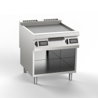 Płyta grillowa elektryczna gładka, chromowana, 800x900x900, SILKO NEBE94GLCE