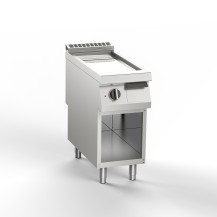 Płyta grillowa elektryczna gładka, chromowana, 400x900x900, SILKO NEBE92GLC