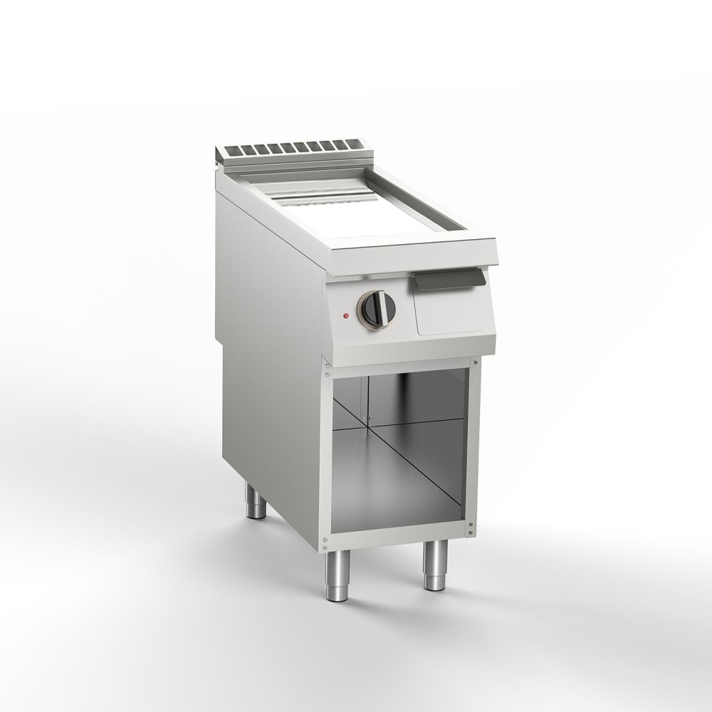 Płyta grillowa elektryczna gładka, chromowana, 400x900x900, SILKO NEBE92GLC
