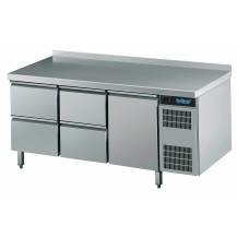 Stół chłodniczy z 1 drzwiami + 4 szufladami 1725x700x850, 1/1 GN Rilling AKT EK731 1601-2/2/1