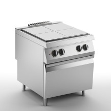 Płyta grzewcza elektryczna, 4 strefowa “Solid top”, 800x900x900, SILKO NETE94C