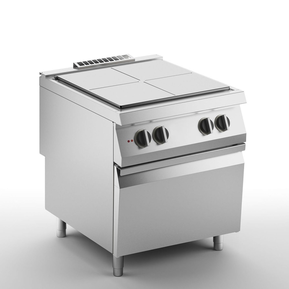 Płyta grzewcza elektryczna, 4 strefowa “Solid top”, 800x900x900, SILKO NETE94C