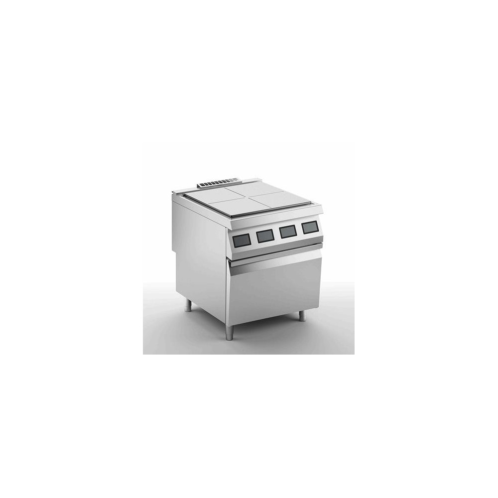 Płyta grzewcza elektryczna, 4 strefowa “Solid top”, 800x900x900, SILKO NETE94CE