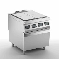 Płyta grzewcza elektryczna, 4 strefowa “Solid top”, 800x900x900, SILKO NETE94CE
