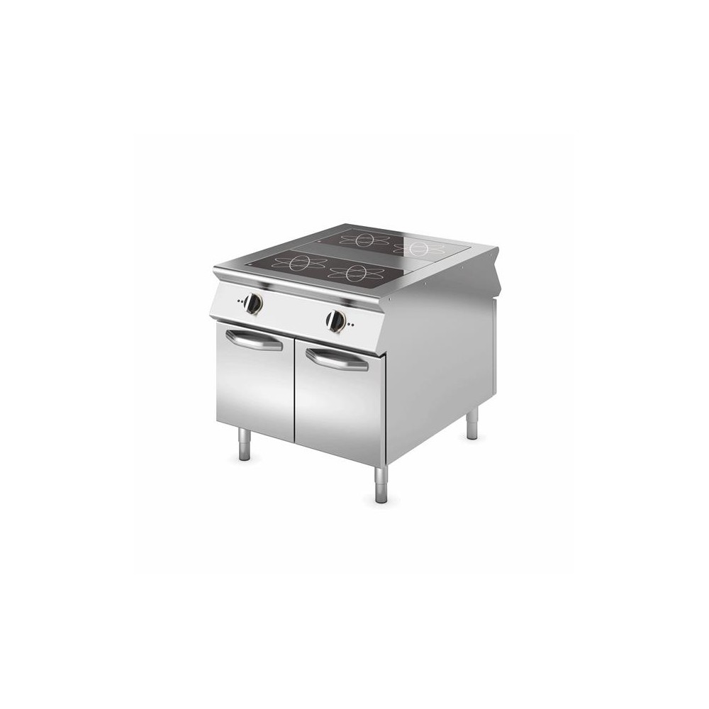 Kuchnia indukcyjna 4 strefowa, 900x1100x870, SILKO NECIP4A