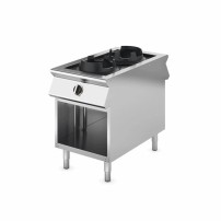 Kuchnia WOK gazowa 2 palnikowa z palnikami o mocy 14kW, 600x1100x850, SILKO NNEWKP2G