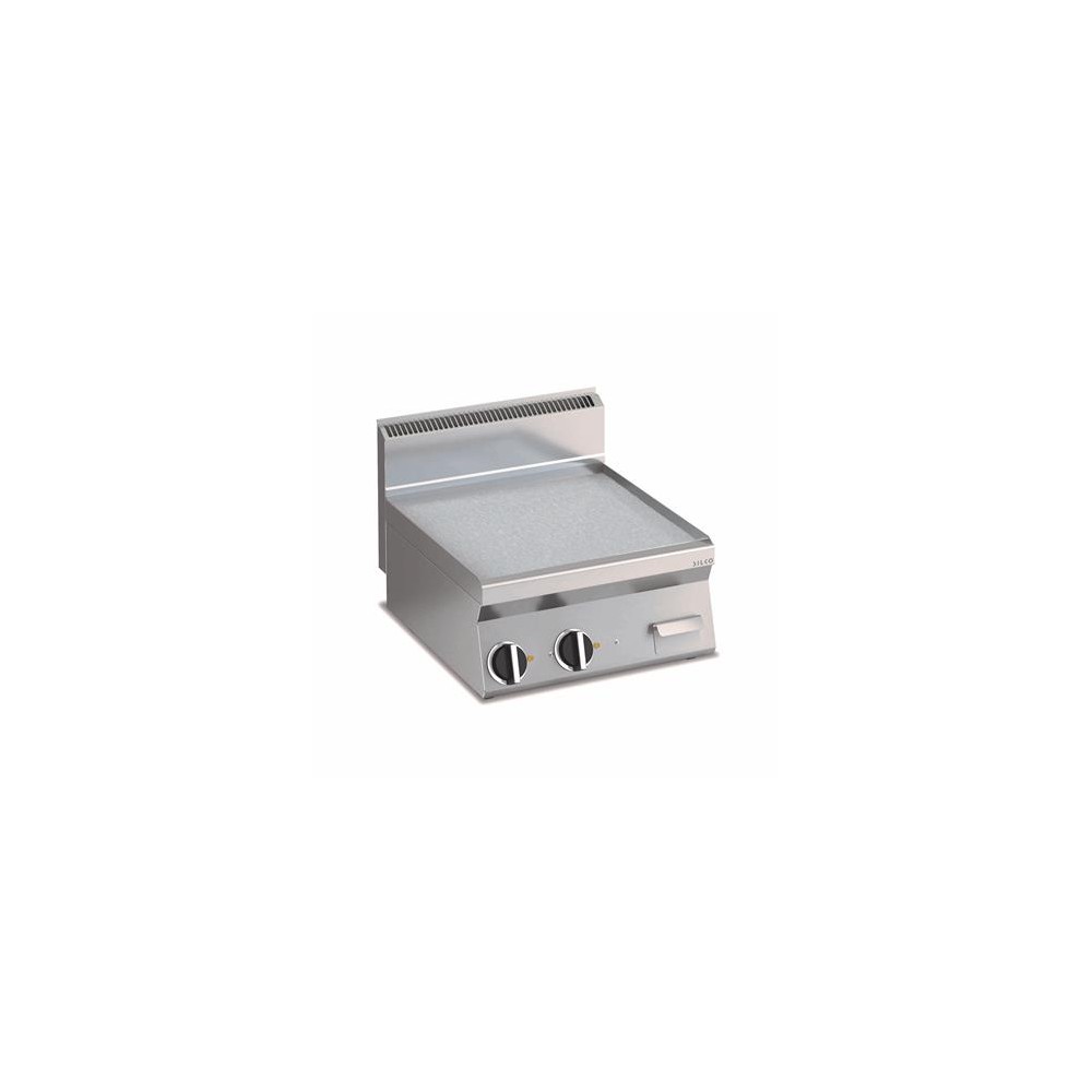 Płyta grillowa elektryczna gładka, 600x650x295, SILKO EBE63TLX