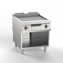 Płyta grillowa elektryczna gładka, 800x900x900, SILKO NEBE94GLX