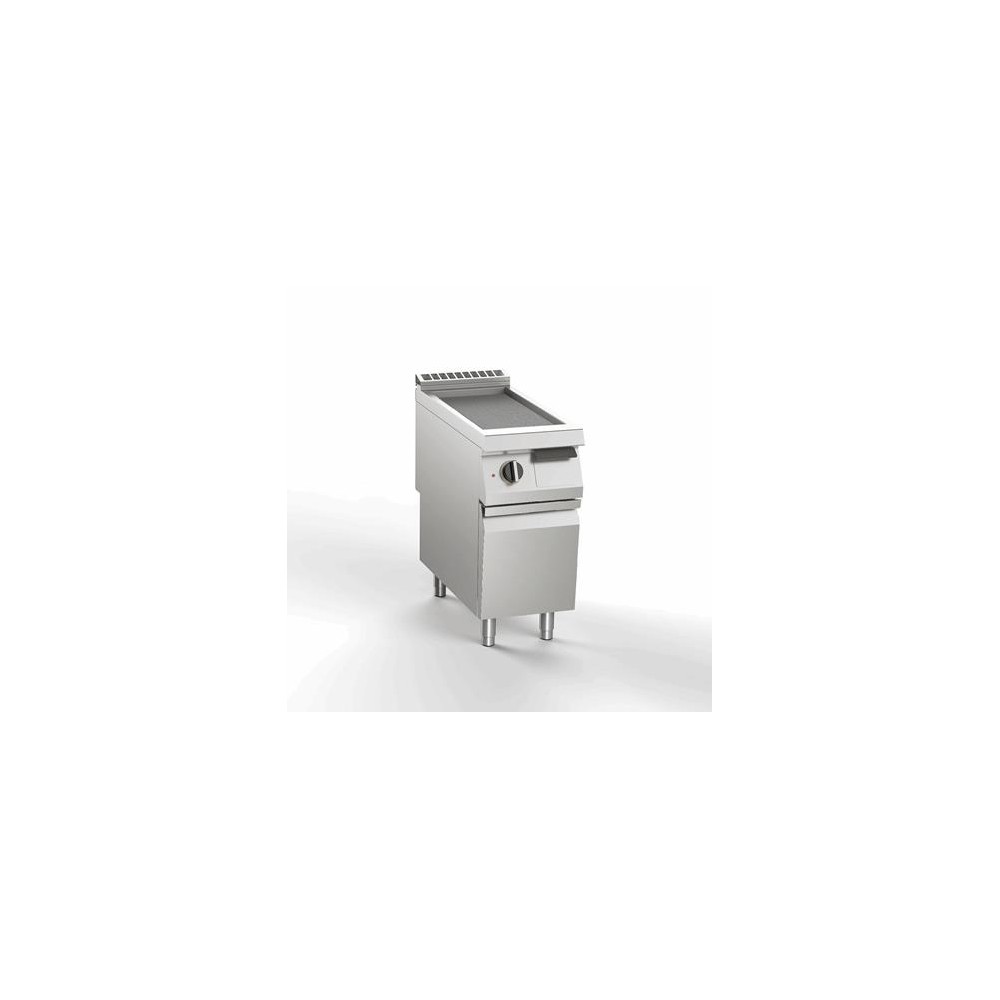Płyta grillowa elektryczna ryflowana, 400x900x900, SILKO NEBE92CRX