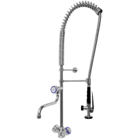 Bateria zlewozmywakowa stojąca - spryskiwacz + wylewka Hydrostop ALFA 1.2