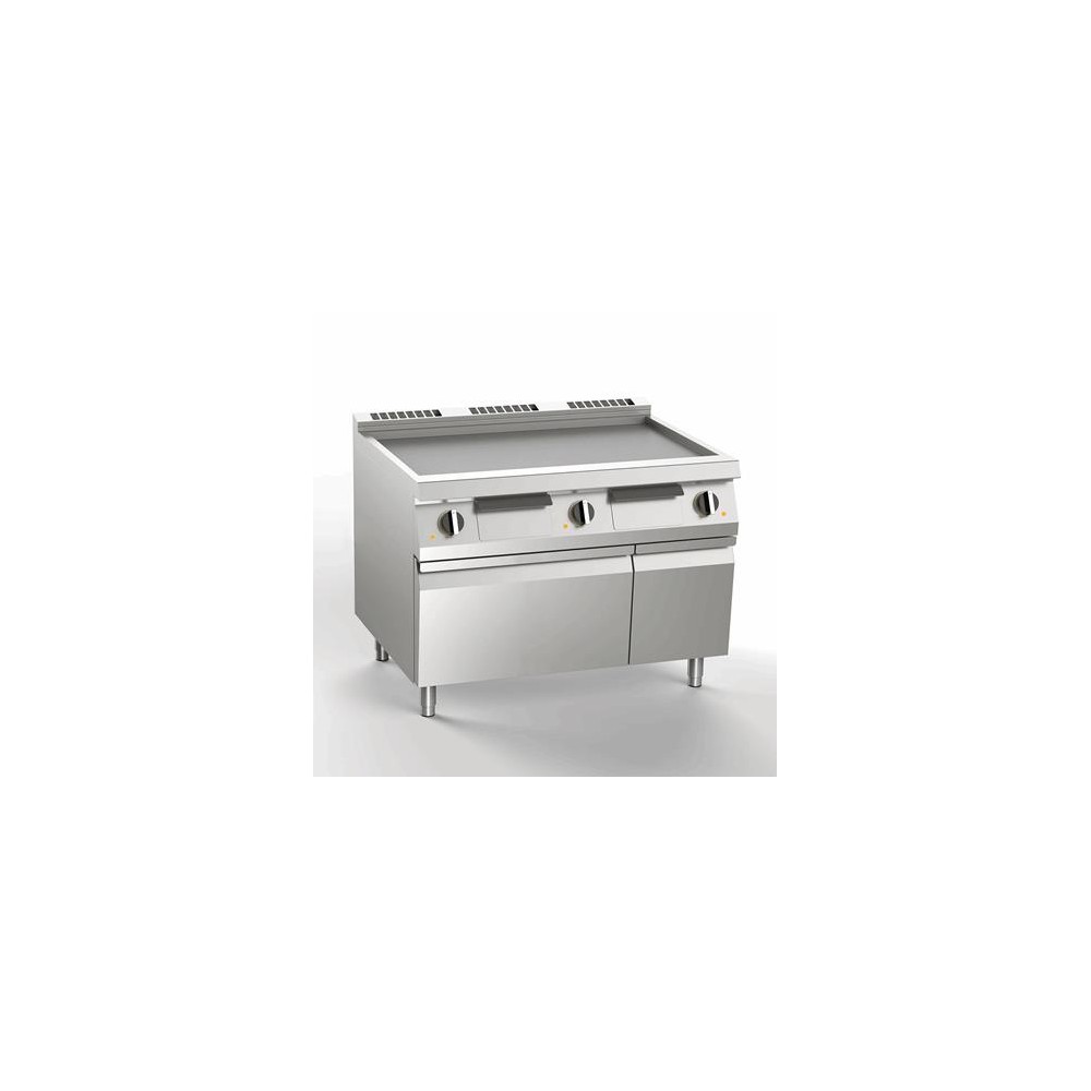 Płyta grillowa elektryczna gładka, 1200x730x900, SILKO NEBE76CLX