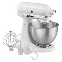 KitchenAid 5K45SSEWH, biały, 4,28L, Bartscher A150097