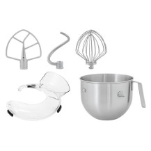 KitchenAid 5KSM70JPX 6,6L, Bartscher A150098