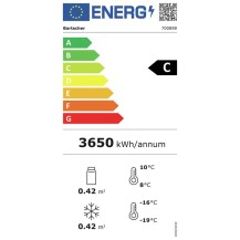 Lodówko-zamrażarka 430L, Bartscher 700898