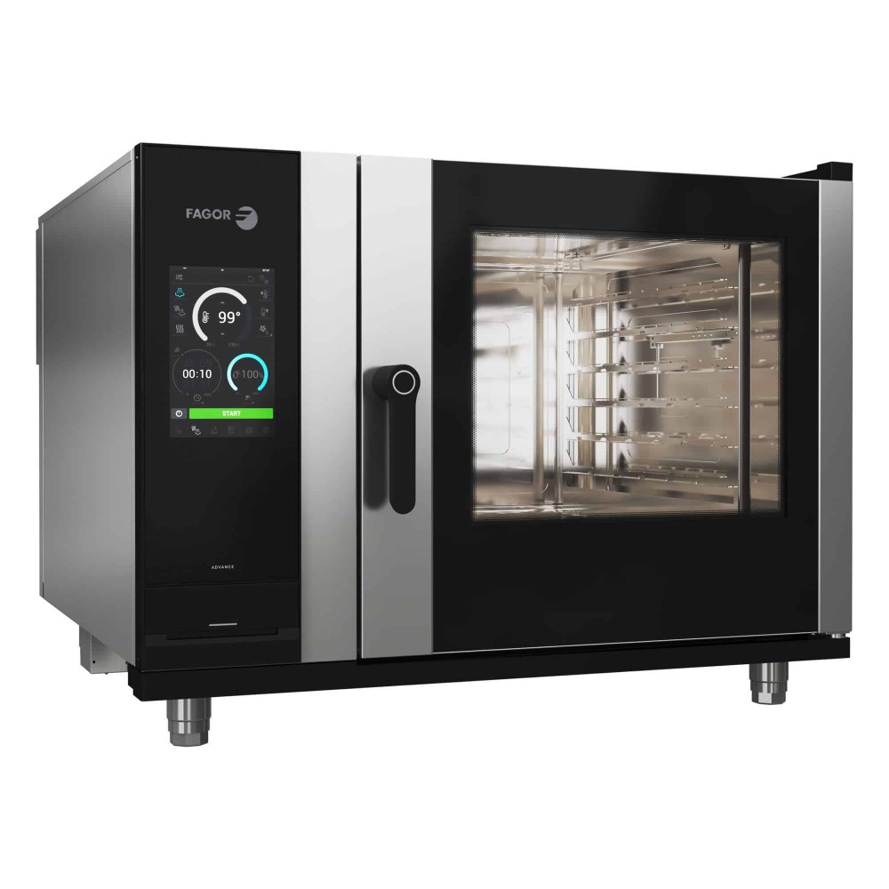 Piec konwekcyjno-parowy elektryczny ADVANCE DirectSteam (Natryskowy), 6 x 2/1 GN, 12 x 1/1 GN, 1130x1069x878, FAGOR AW-062-E R S