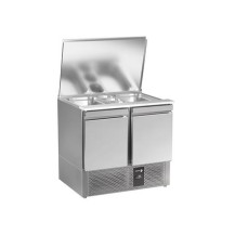 Stół sałatkowy z blatem polietylenowym 894x700x861, Fagor professional RPS-2GP