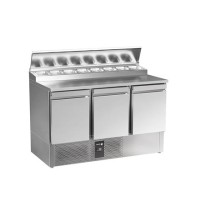 Stół do pizzy z blatem roboczym 1358x700x955, Fagor professional RPS-3GZ