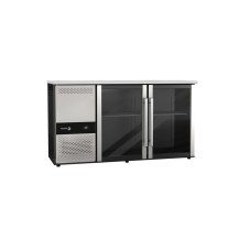 Barowa witryna chłodnicza 1435x512x850, Fagor professional RBBC-2 GD