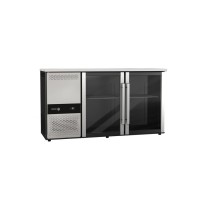 Barowa witryna chłodnicza 1435x512x850, Fagor professional RBBC-2 GD