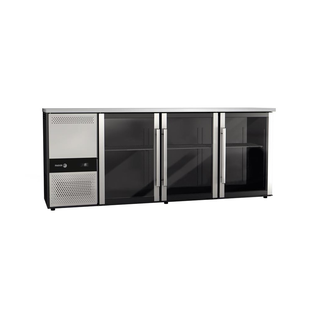 Barowa witryna chłodnicza 1989x512x850, Fagor professional RBBC-3 GD