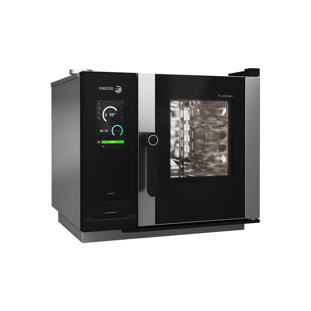 Piec konwekcyjno - parowy elektryczny ADVANCE DirectSteam 6GN-2/3 660x630x570, Fagor professional AW-0623-E R SW K