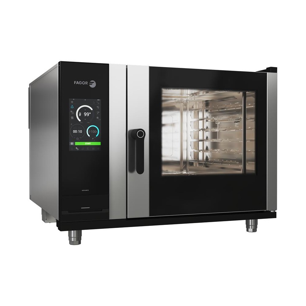 Piec konwekcyjno - parowy elektryczny ADVANCE PureSteam 6GN-2/1, 12GN-1/1 1134x1134x846, Fagor professional APW-062-E R SW