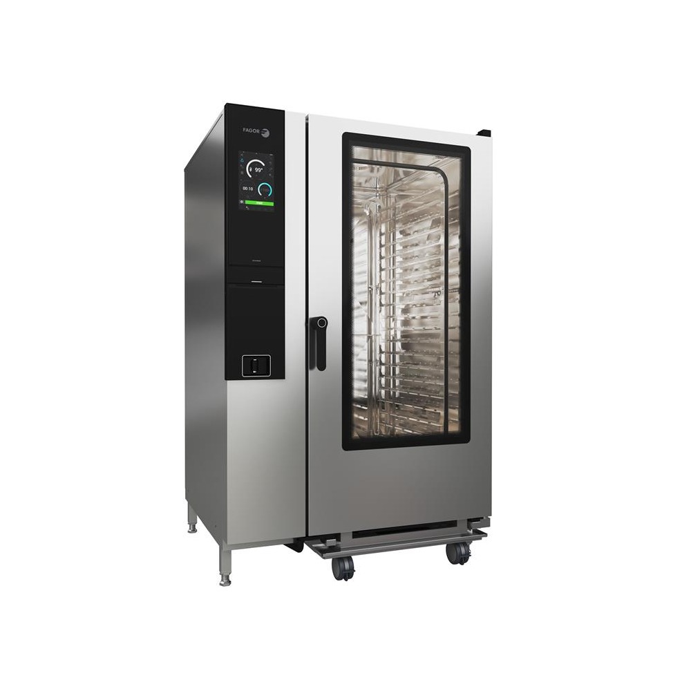 Piec konwekcyjno - parowy elektryczny ADVANCE DirectSteam 20GN-2/1 1165x1140x1840, Fagor professional AW-202-E R SW S T K