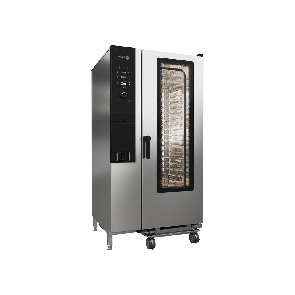 Piec konwekcyjno-parowy gazowy CONCEPT Pure Steam 20GN-1/1 935x1032x1840, Fagor professional CP-201-G R T