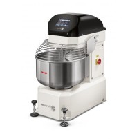 Mikser spiralny z płynną regulacją obrotów od 70 do 200, pojemność dzieży 45l, zasilanie 230V, 480x800x1020, Sunmix SMART 30