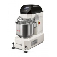 Mikser spiralny z płynną regulacją obrotów od 70 do 200, pojemność dzieży 67l, zasilanie 230V, 540x950x1100, Sunmix SMART 50