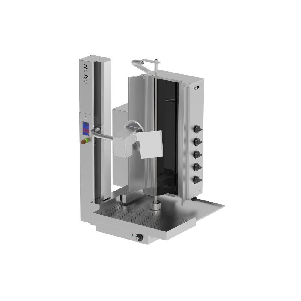Doner kebab robot, elektryczny, 5 grzałkowy Wariant podstawowy, RODO RODO5E