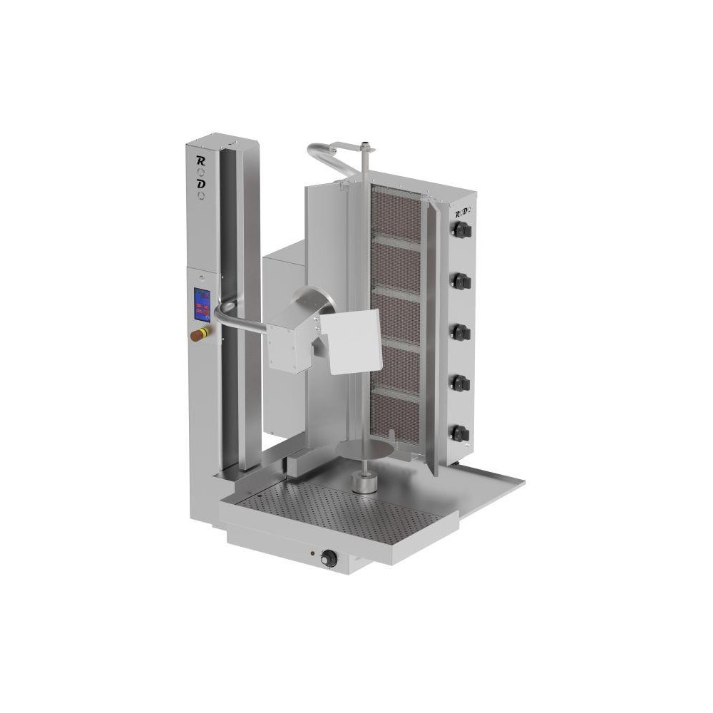 Doner kebab robot, gazowy, 4 palnikowy Wariant podstawowy, RODO RODO4G