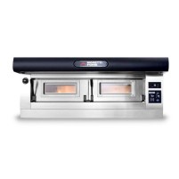 Elektryczny piec jednokomorowy P120 C z okapem i bazą Wariant podstawowy, Moretti Forni MFP120CM
