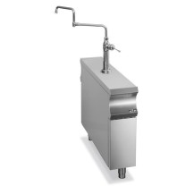 Element neutralny na szafce 225x1100x850 z kolumną wodną Domina 1100 Wariant podstawowy, MBM NA211W