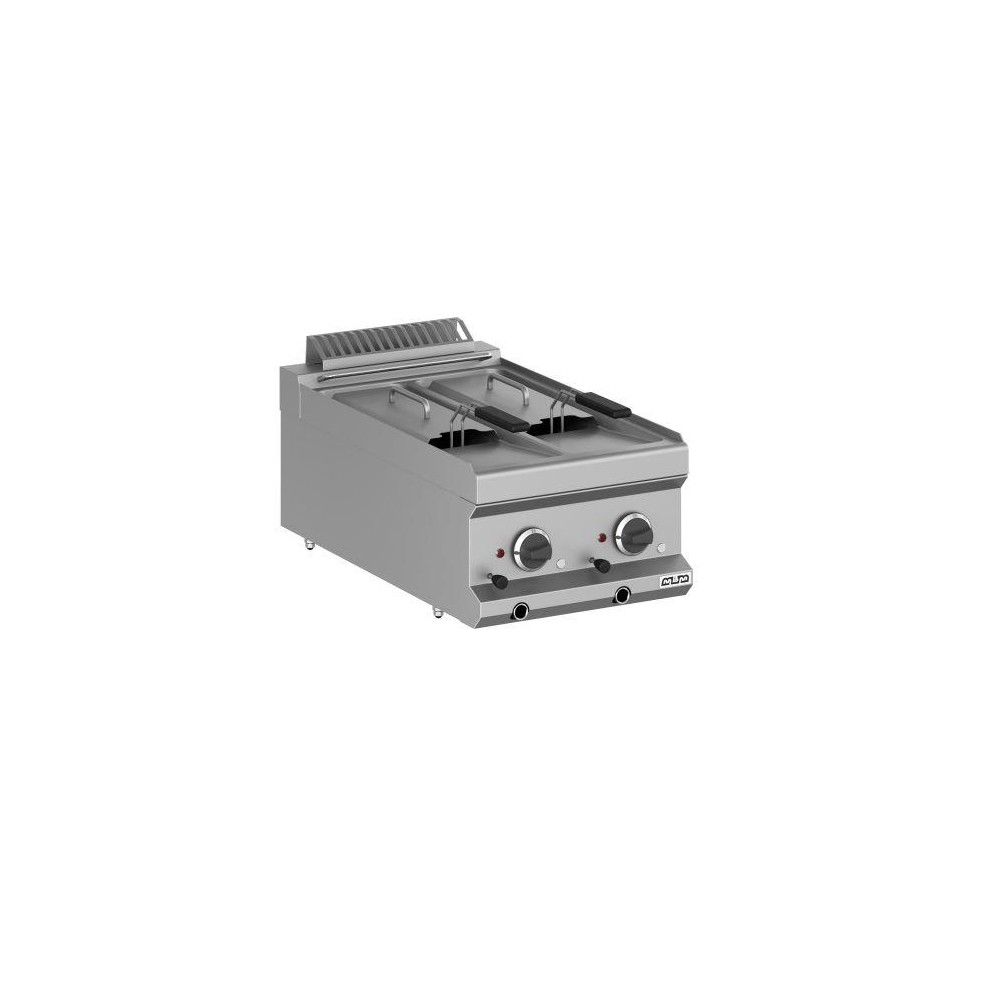 Frytownica elektryczna nastawna 2x7l, linia DominaPro 700 Wariant podstawowy, MBM FRE74T2V