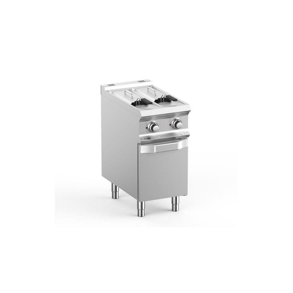 Frytownica elektryczna z szafka - 7l + 7l, linia DominaPro 700 Wariant podstawowy, MBM FRE74A2V
