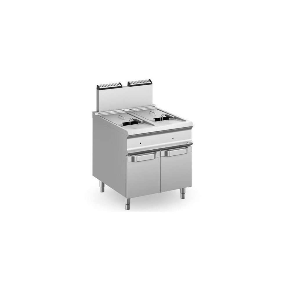 Frytownica gazowa 18l + 18l na szafce linia Domina Pro 900 Wariant podstawowy, MBM FRG98A