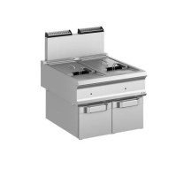 Frytownica gazowa 18l + 18l podwieszana linia Domina Pro 900 Wariant podstawowy, MBM FRG98T