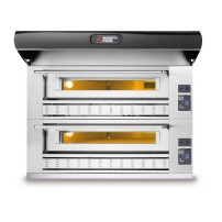Gazowy piec dwukomorowy P150 z okapem i bazą Wariant podstawowy, Moretti Forni MFP150GCPC2