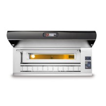 Gazowy piec jednokomorowy P110 B z okapem i bazą piec jednokomorowy z okapem i bazą, Moretti Forni MFP110GBPC1