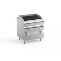 Grill wodny elektryczny podwójny na podstawie z szufladą na wodę, linia DominaPro 700 Wariant podstawowy, MBM WGE78
