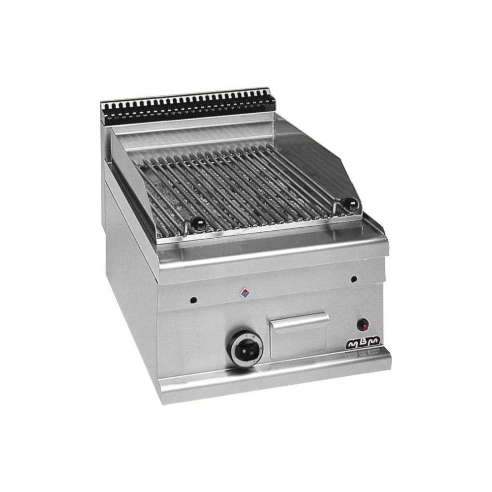 Grill z lawą wulkaniczną do ryb 400x600, Minima 600 Wariant podstawowy, MBM GPL46P