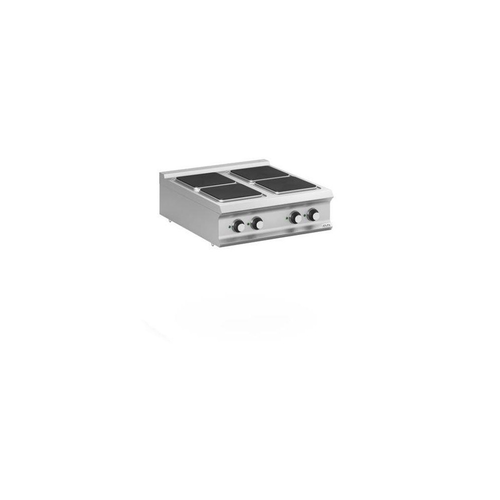 Kuchnia elektryczna 4 - płytowa nastawna linia Domina Pro 900 Wariant podstawowy, MBM PQ98T