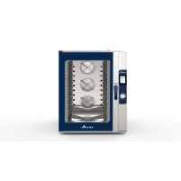 Piec konwekcyjno - parowy Nano Max 12 x GN 1/1 z ekranem dotykowym, systemem myjącym i sondą Wariant podstawowy, Hendi 219027