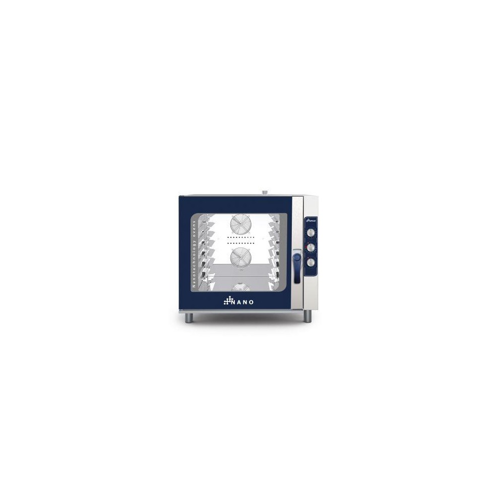 Piec konwekcyjno - parowy Nano Scroll 6 x GN 2/1 lub 12 x gn 1/1 sterowany manualnie Wariant podstawowy, Hendi 219089