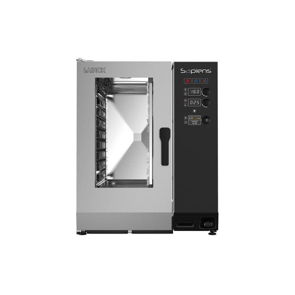 Piec konwekcyjno-parowy gazowy Lainox Sapiens Boosted 10x GN 1/1 z bezpośrednim natryskiem SAG101B, Lainox SAG101B