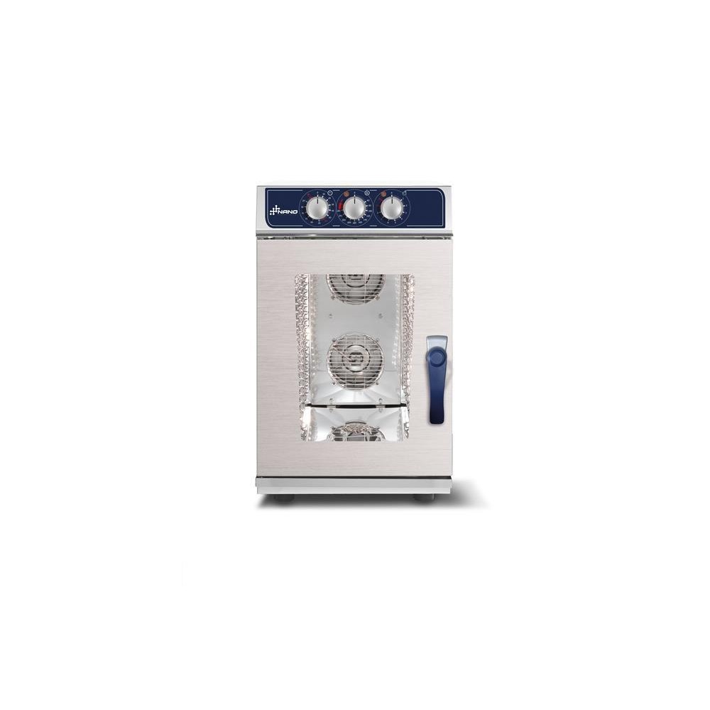 Piec konwekcyjno-parowy Grafen Compact 10x GN 1/1 - elektryczny, sterowanie manualne Wariant podstawowy, Hendi 223161