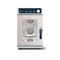 Piec konwekcyjno-parowy Grafen Compact 10x GN1/1 - elektryczny, sterowanie elektroniczne, z sondą i systemem myjącym Wariant pod