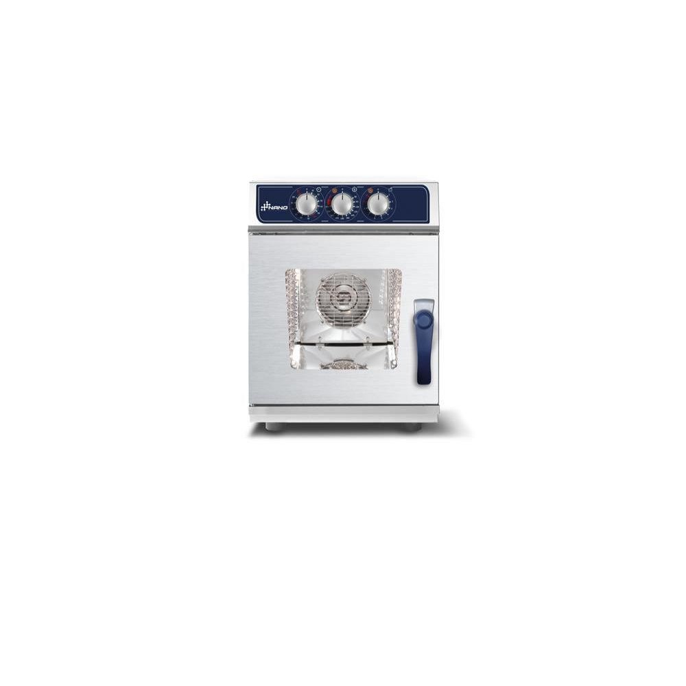 Piec konwekcyjno-parowy Grafen Compact 6x GN 1/1 - elektryczny, sterowanie manualne Wariant podstawowy, Hendi 223185