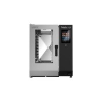 Piec konwekcyjno-parowy Lainox Naboo Boosted gazowy 10x GN 1/1 z bezpośrednim natryskiem NAG101B, Lainox NAG101B